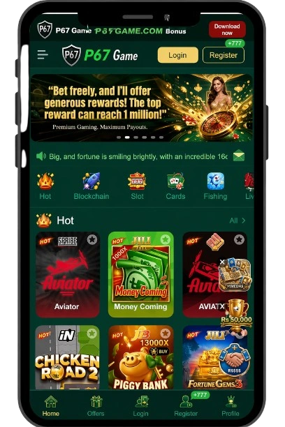 P67 Game is a fast-paced online gaming platform